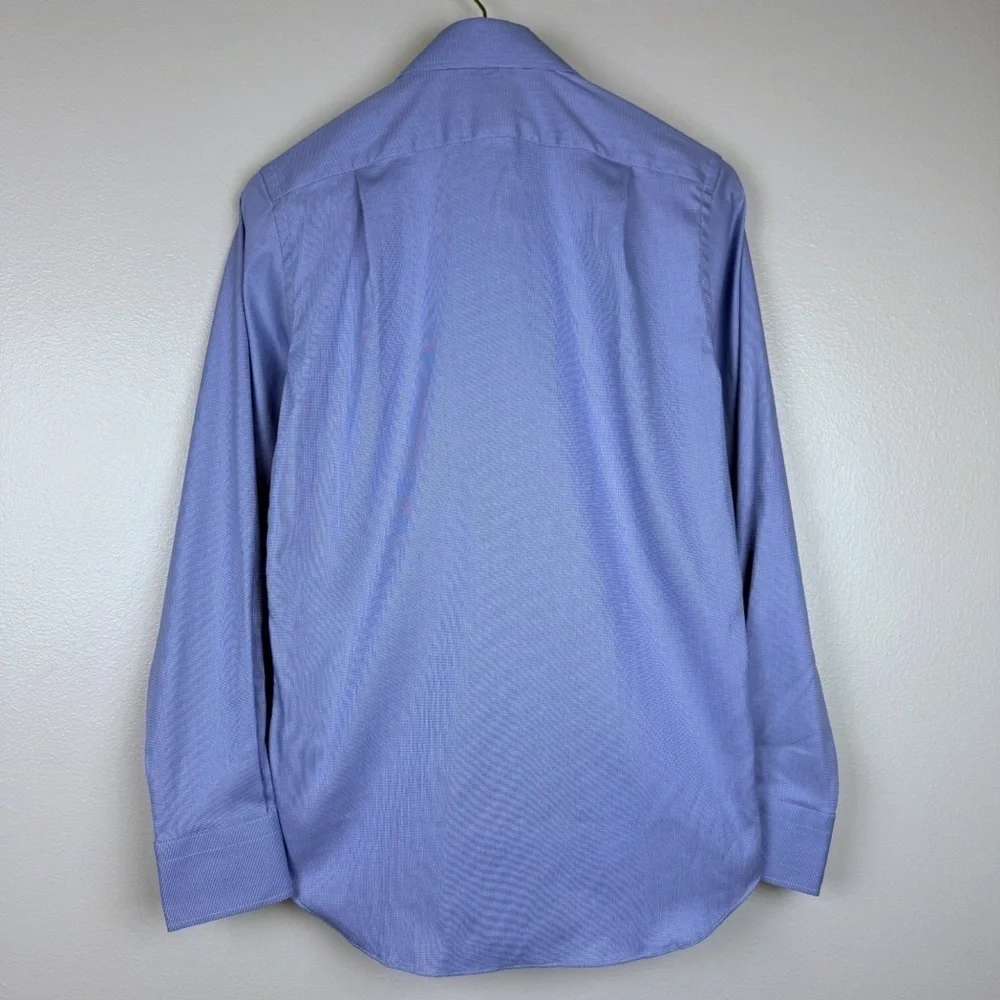 J. Crew Men’s Slim Bowery Performance Stretch Dress Shirt Blue XS NWT